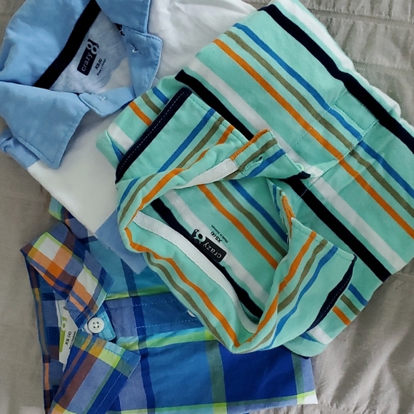 Lot of 3 - Crazy 8 Little Boys Shirt Sleeve Shirts - Picture 11 of 11